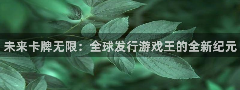 亿万28子集团：未来卡牌无限：全球发行游戏王的全新纪元