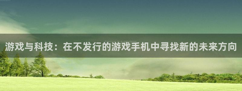 亿万28服装分店有几家：游戏与科技：在不发行的游戏手机中寻找新的未来方向